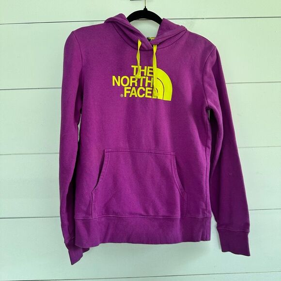 The North Face Women’s Small Purple Logo Hoodie - Picture 1 of 4